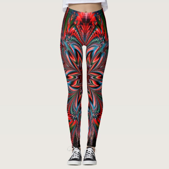 Psychedelic Chakra Leggings (Anverso)