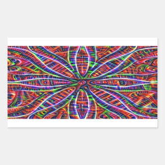 Psychedelic Lotus Pegatina