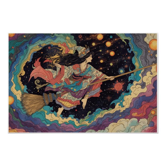 psychedelic witch poster (Anverso)