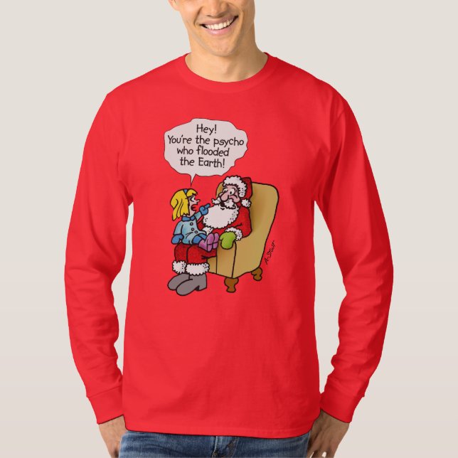 PSYCHO SANTA - Camiseta (Anverso)