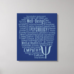 PSYCHOLOGY Word Cloud personalizado impresión de 