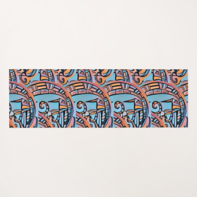 PsyHead Yoga Mat (Reverso (horizontal))