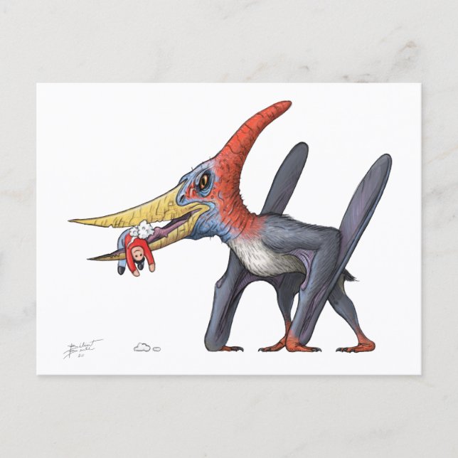 Pteranodon de PygmyPets - postal (Anverso)