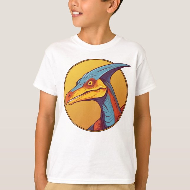 Pterodactylus - Camiseta clásica de dinosaurio (Anverso)