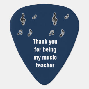 Púa De Guitarra Gracias únicos por ser mi profesor de música