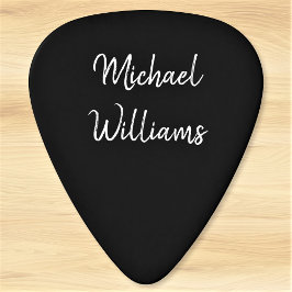 Púa De Guitarra Nombre personalizado simple