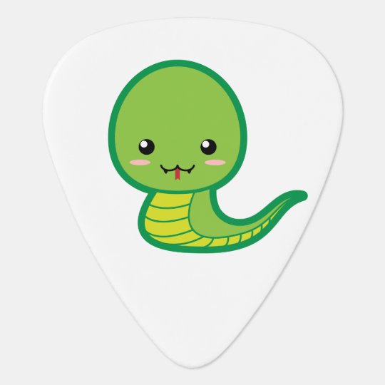 Pua De Guitarra Serpiente De Kawaii Zazzle Es