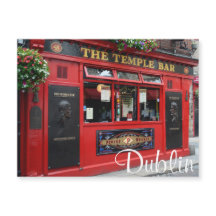 Pub Red Temple Bar en Dublín, Irlanda