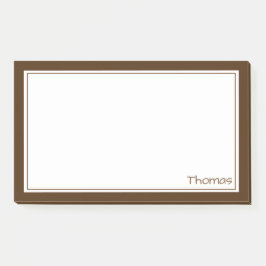 Publicación elegante de notas de IT para Thomas o