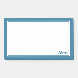 Publicación elegante de notas para Allen o para ti