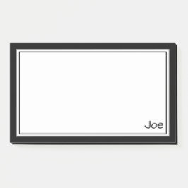 Publicación Elegante Nota De Ti Para Joe O Para Us