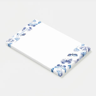 Publicar Nota Pad Comprando Mariposas Azules
