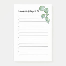 Publicar Notas 4"x6 Green Vines Things To Do 