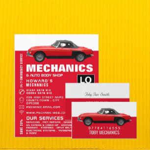 Publicidad de coches clásicos, mecánica automática