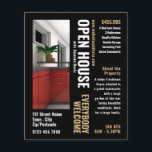 Publicidad en casa abierta de Realtor de estilo fo<br><div class="desc">Realtor De Estilo Fotográfico Abierto La Casa Volantes De Publicidad Por La Tienda De Tarjetas De Negocios.</div>