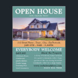 Publicidad en casa abierta de Realtor elegante<br><div class="desc">Elegante Realtor Open House Anunciantes Volantes De La Tienda De Tarjetas De Negocios.</div>