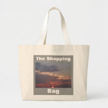 Publicidad La Bolsa De Compras Nublado Amanecer