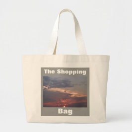 Publicidad La Bolsa De Compras Nublado Amanecer