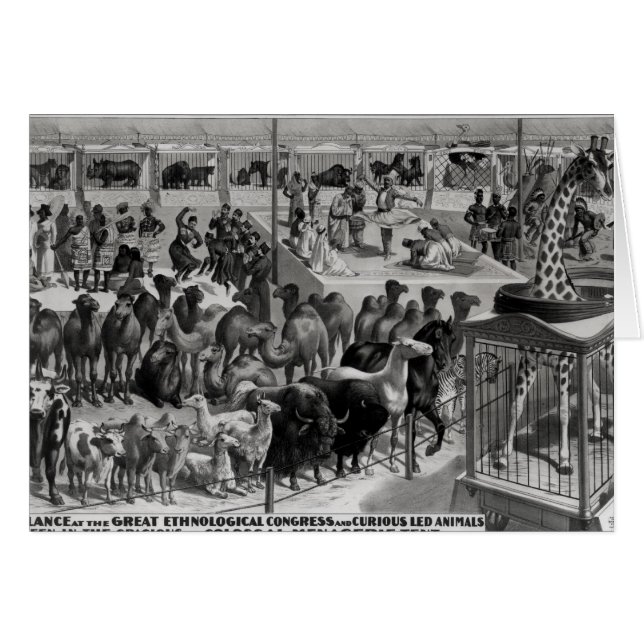 Publicidad poster, 'The Barnum y Bailey (Anverso (Horizontal))