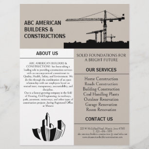 Publicidad Promocional de Construcción y Edificaci