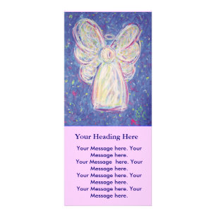 Publicitaria Ángel de noche estrellado - Tarjeta para rack