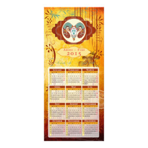 Publicitaria Áreas ZODIAC - Tarjeta Rackcard / Postcard / Calen