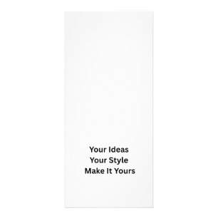 Publicitaria Crea tu propia tarjeta de estante de 4" x 9"