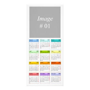 Publicitaria Cree su propia tarjeta de rack de calendario 2022