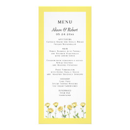 Publicitaria Flores rosa amarillas de mantequilla boda tarjeta 