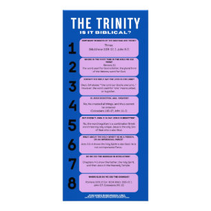 Publicitaria La tarjeta de rack Trinity
