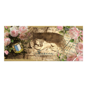Publicitaria LUZERN 4 - Postcard / Rackcard / Tarjeta de felici