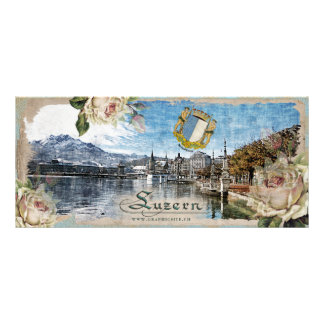 Publicitaria LUZERN 5 - Postales, Rackcard, Tarjeta de felicita