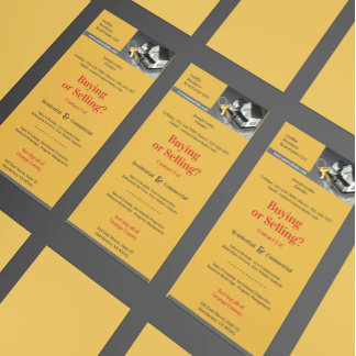 Publicitaria Plantilla de Tarjeta de Estante para Negocios de B