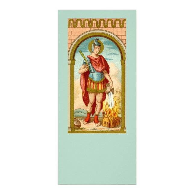 Publicitaria St. Florian of Lorch (BK 32) Tarjeta de rack en bl (Frente)