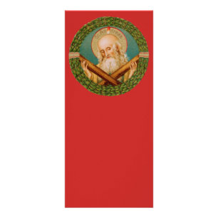 Publicitaria Tarjeta 1 para rack St. Andrew the Apostle (JMAS 0