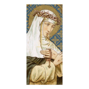 Publicitaria Tarjeta 3 para rack St. Catherine of Siena (BK 19)
