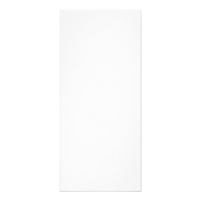 Publicitaria Tarjeta de 4" x 9" para estantería (Frente)