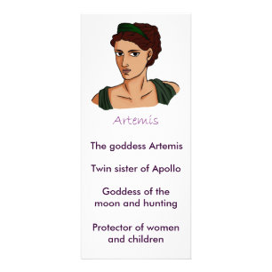 Publicitaria Tarjeta de información de Artemis