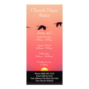 Publicitaria Tarjeta de presentación de la Iglesia de las Aves 