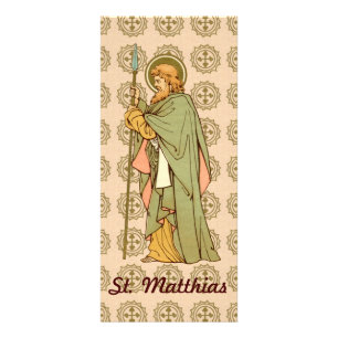 Publicitaria Tarjeta de rack 2 St. Matthias the Apostle (RLS 11