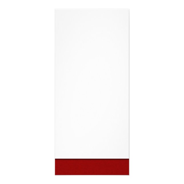 Publicitaria Tarjeta de rack de diseño (Frente)