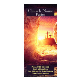 Publicitaria Tarjeta de rack especial de Pascua, tarjeta de min