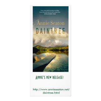 Publicitaria Tarjeta del estante de Daintree