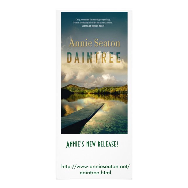 Publicitaria Tarjeta del estante de Daintree (Frente)