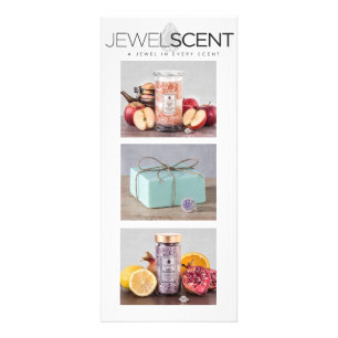 Publicitaria Tarjeta del estante de JewelScent