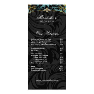 Publicitaria Tarjeta para cremallera joyería Moda Flor de lis