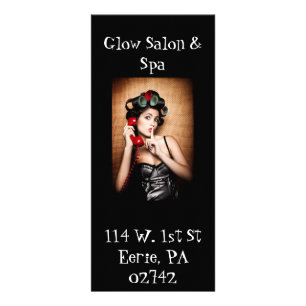 Publicitaria Tarjeta para cremallera Salon & Spa, ...