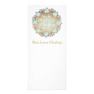 Publicitaria Tarjeta para rack Blue Lotus