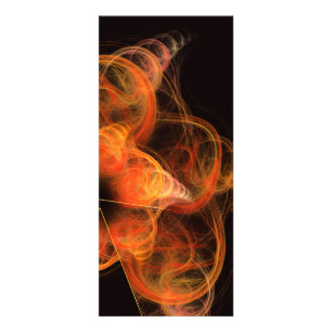 Publicitaria Tarjeta para rack de arte abstracto Lightworks