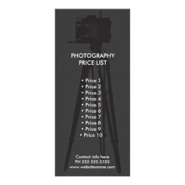 Publicitaria Tarjeta para rack de fotos